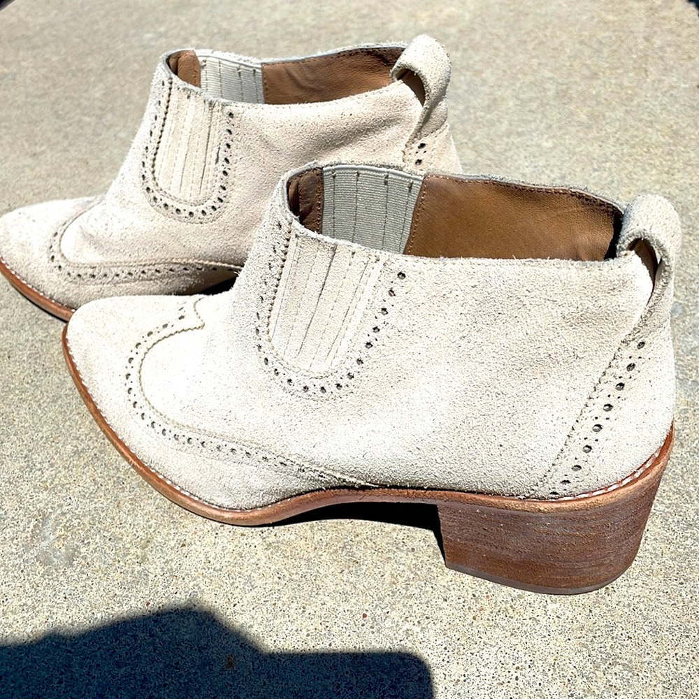 MADEWELL Womens ankle suede boots